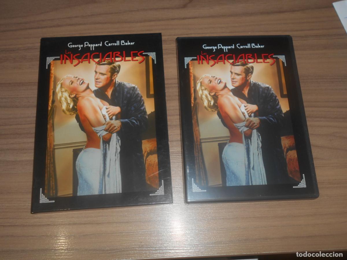 Cine: Los INSACIABLES DVD George Peppard CARROL BAKER Como NUEVA