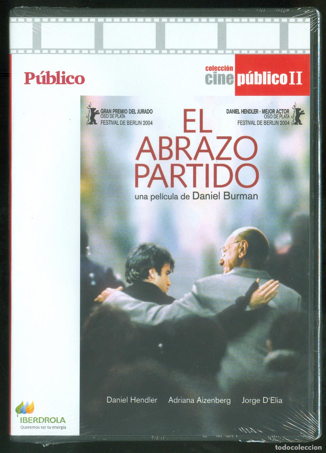 Kino: DVD EL ABRAZO PARTIDO Daniel Hendler, Adriana Aizemberg. PRECINTADA