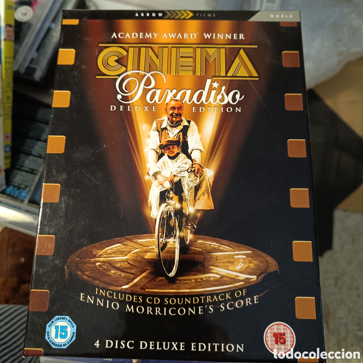 Cine: Cinema Paradiso (Edici&oacute;n de Lujo 4 DVDs) (Audio en italiano con subtitulos en ingl&eacute;s)