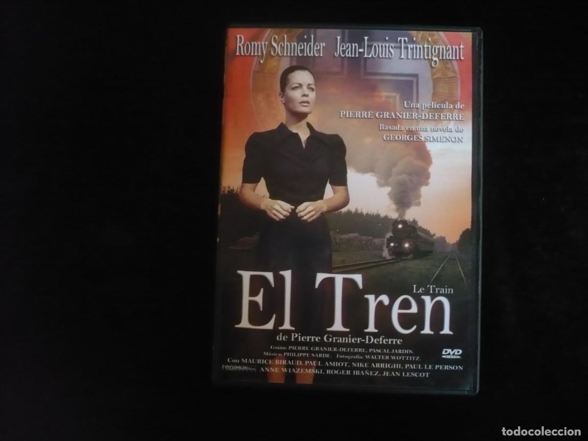 Cine: el tren - le train - romy schneider - dvd como nuevo