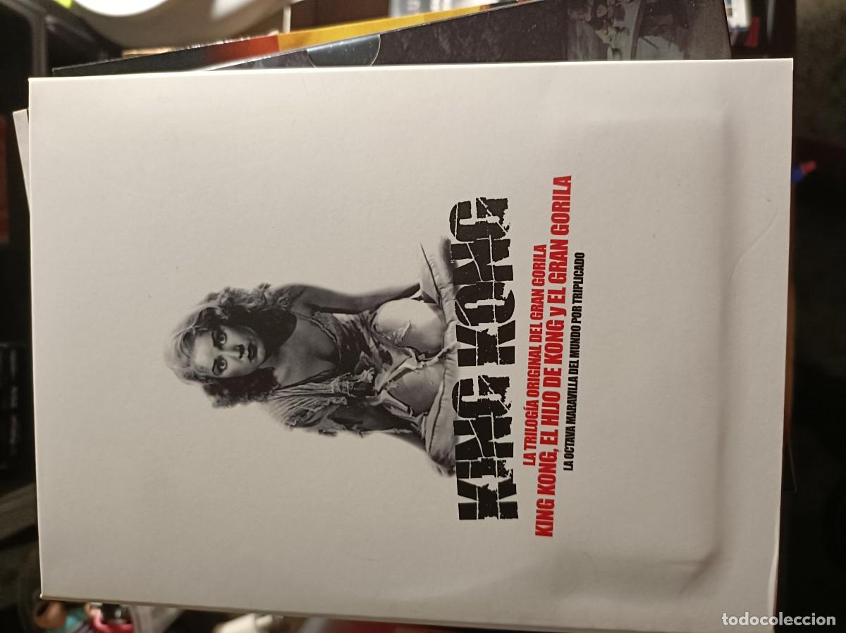 Cine: Pelicula TRILOG&Iacute;A KING KONG (LAS TRES PEL&Iacute;CULAS) ED. ESPECIAL COLECCIONISTAS, INCLUYE LIBRETO