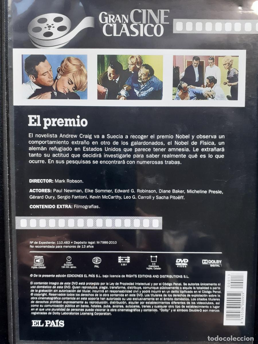 Cine: DVD Cine &rdquo;El premio&rdquo; - Foto 2