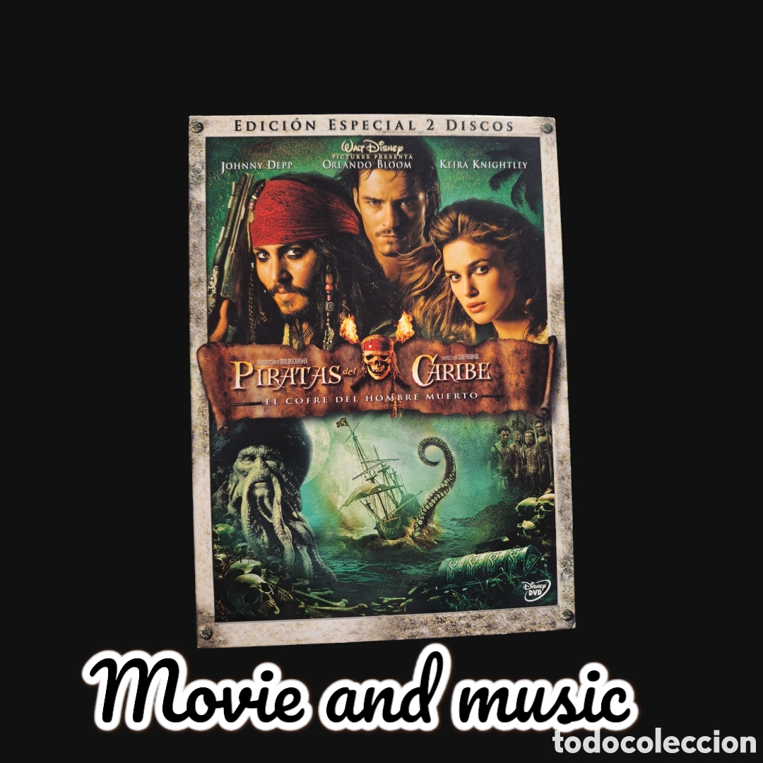 Cine: S790 piratas del caribe el cofre del hombre muerto DVD SEGUNDAMANO