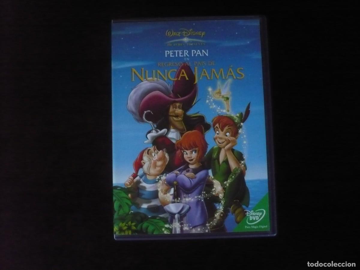Cine: peter pan en regreso al pais de nunca jamas - dvd como nuevo - con folleto