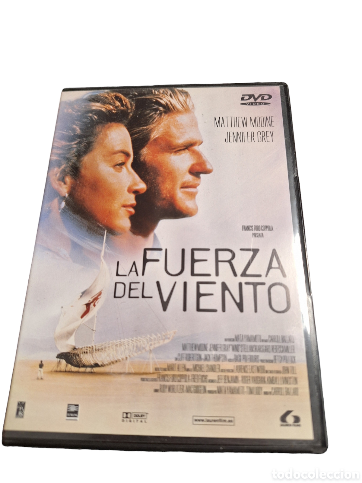 Cine: CND52 la fuerza del viento DVD COMO NUEVO