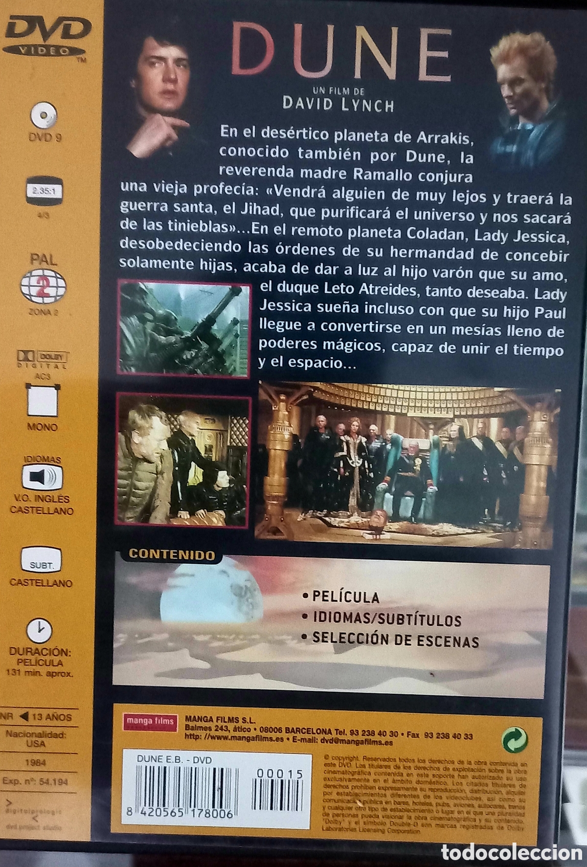Cine: DVD DUNE - Foto 2