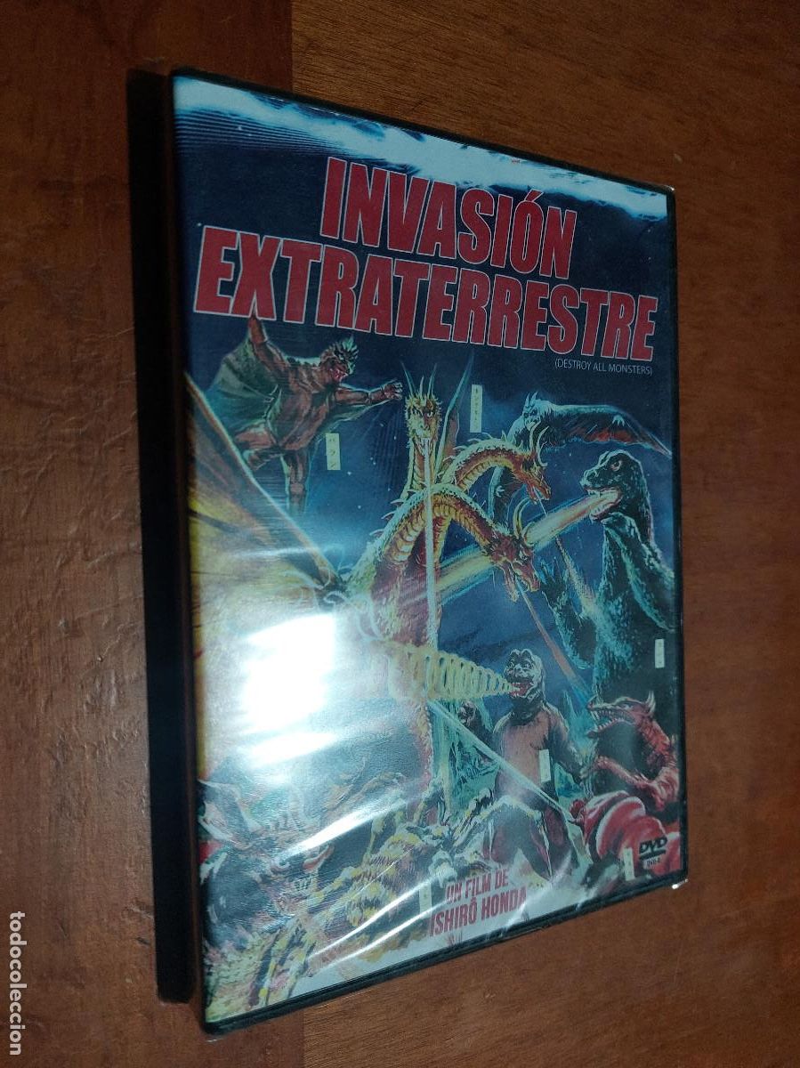 Cine: INVASI&Oacute;N EXTRATERRESTRE. ISAHIRO HONDA. DESTROY ALL MONSTERS. DVD. PRECINTADO. SIN ABRIR