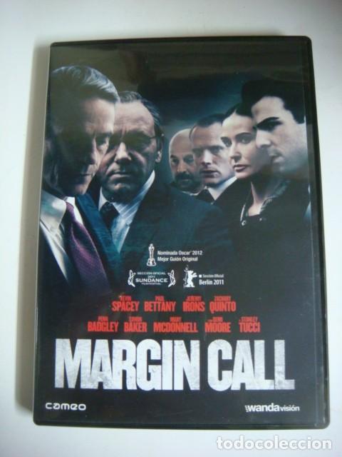 Cine: D.V.D. DE MARGIN CALL CON KEVIN SPACEY-(G)-N&ordm;-1