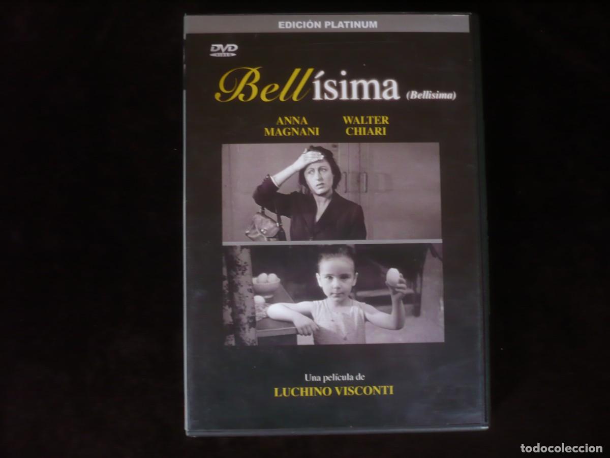 Cine: bellisima - de luchino visconti - edicion platinum con 2 discos y librito - dvd casi como nuevos