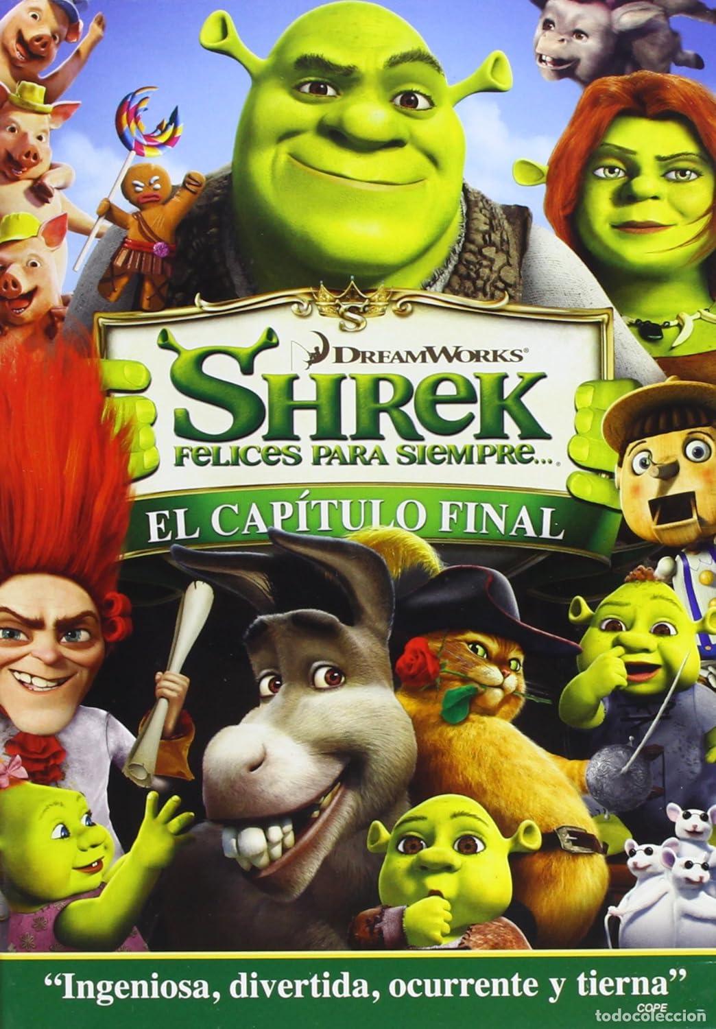 Cinema: SHREK FELICES PARA SIEMPRE... EL CAPITULO FINAL DVD - NUEVO