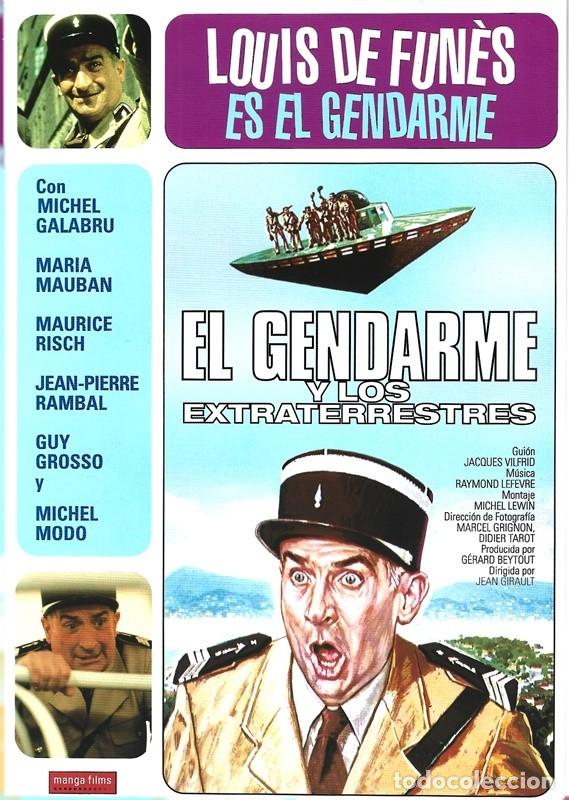 Cine: EL GENDARME Y LOS EXTRATERRESTRES LOUIS DE FUN&Eacute;S