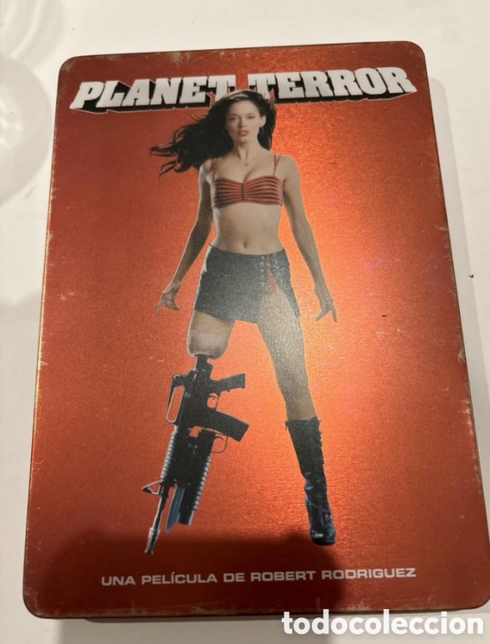 Cine: Planet Terror Steelbook Planet Terror Edici&oacute;n met&aacute;lica