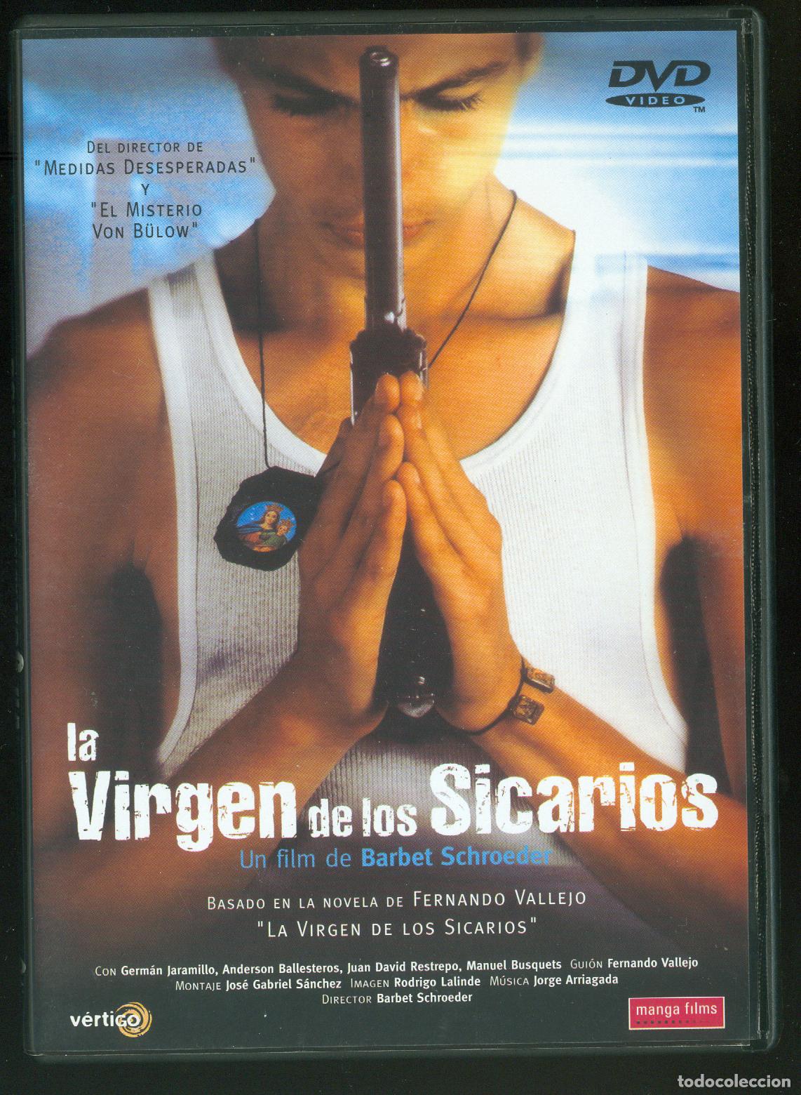 Cine: DVD LA VIRGEN DE LOS SICARIOS - Germ&aacute;n Jaramillo, Anderson Ballesteros, Juan David Restrepo