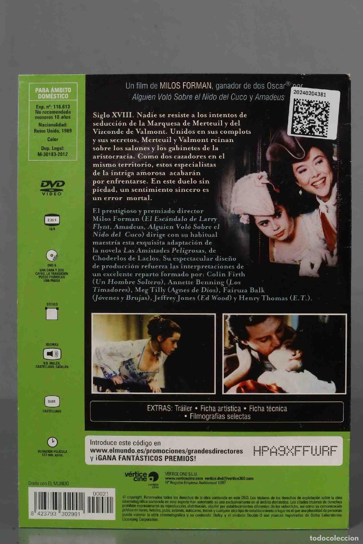 Cine: DVD. VALMONT - Foto 2