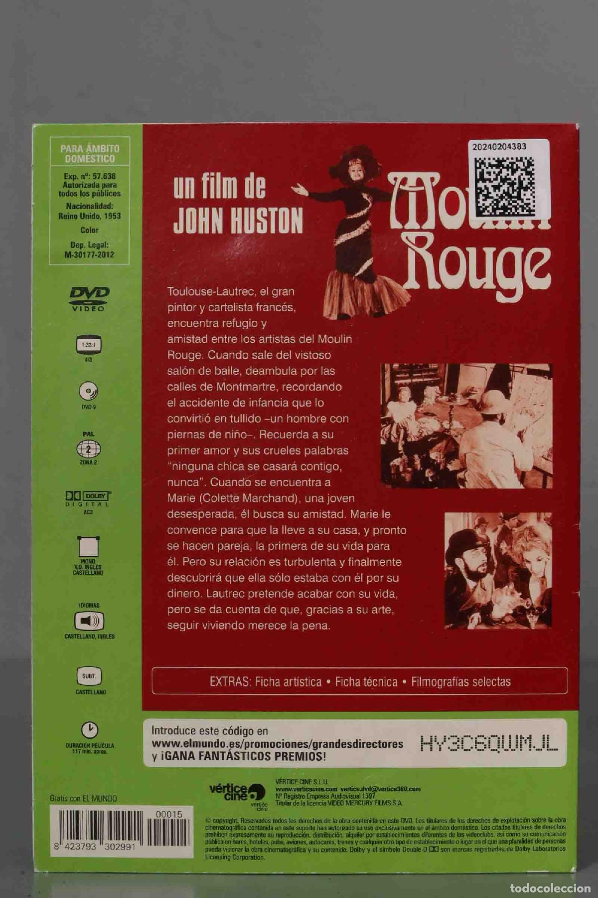 Cine: DVD. MOULIN ROUGE - Foto 2