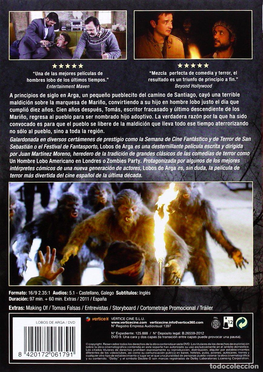 Cine: LOBOS DE ARGA DVD - NUEVO - Foto 2