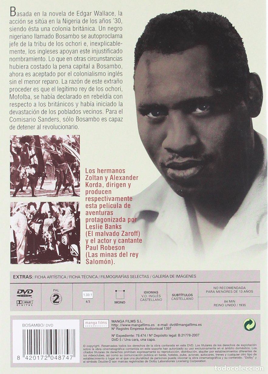 Cine: BOSAMBO DVD - NUEVO - Foto 2