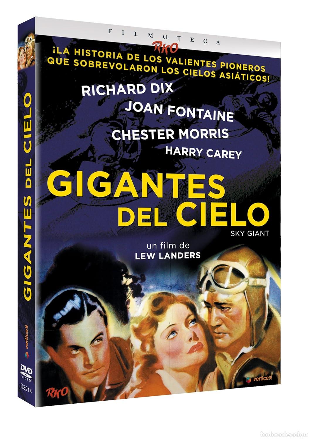 Cinema: GIGANTES DEL CIELO DVD FAJA - NUEVO