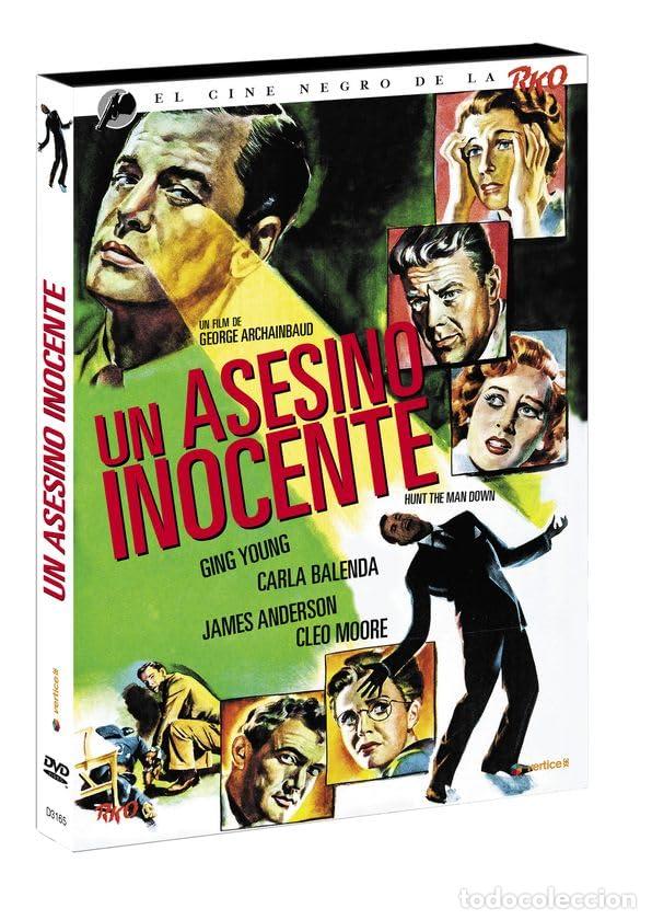 Cinema: UN ASESINO INOCENTE DVD FAJA - NUEVO