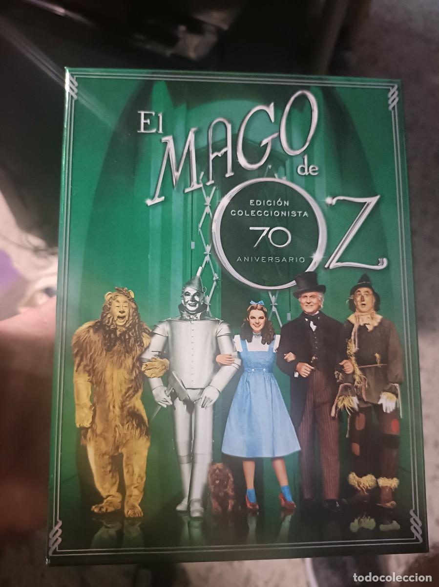 Cine: Especial Dvd EL MAGO DE OZ. (ESTUCHE + 4 DISCOS + 10 RETRATOS) EDICI&Oacute;N COLECCIONISTA 70 ANIVERSARIO