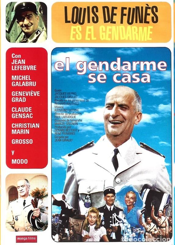 Cine: EL GENDARME SE CASA LOUIS DE FUN&Eacute;S