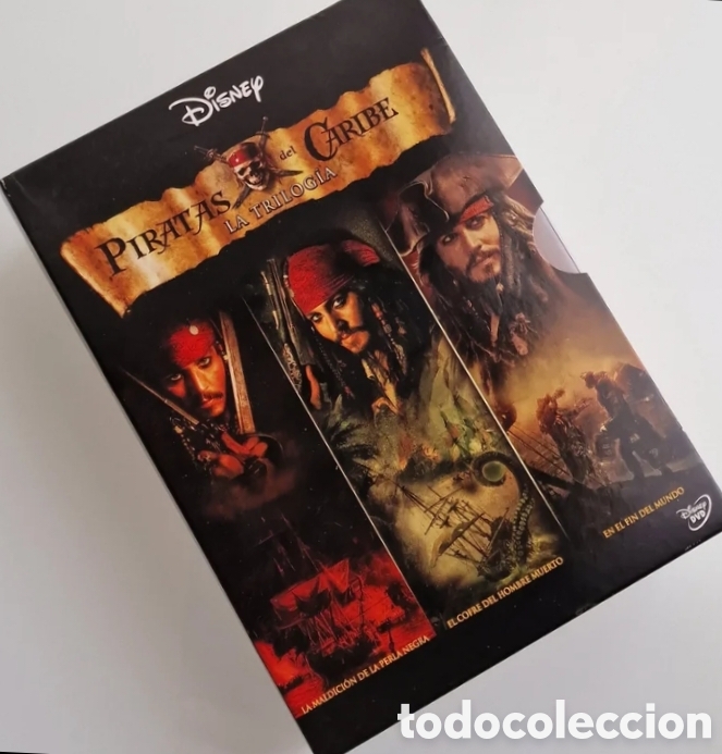 Cine: Piratas del Caribe Trilog&iacute;a Piratas del Caribe DVD