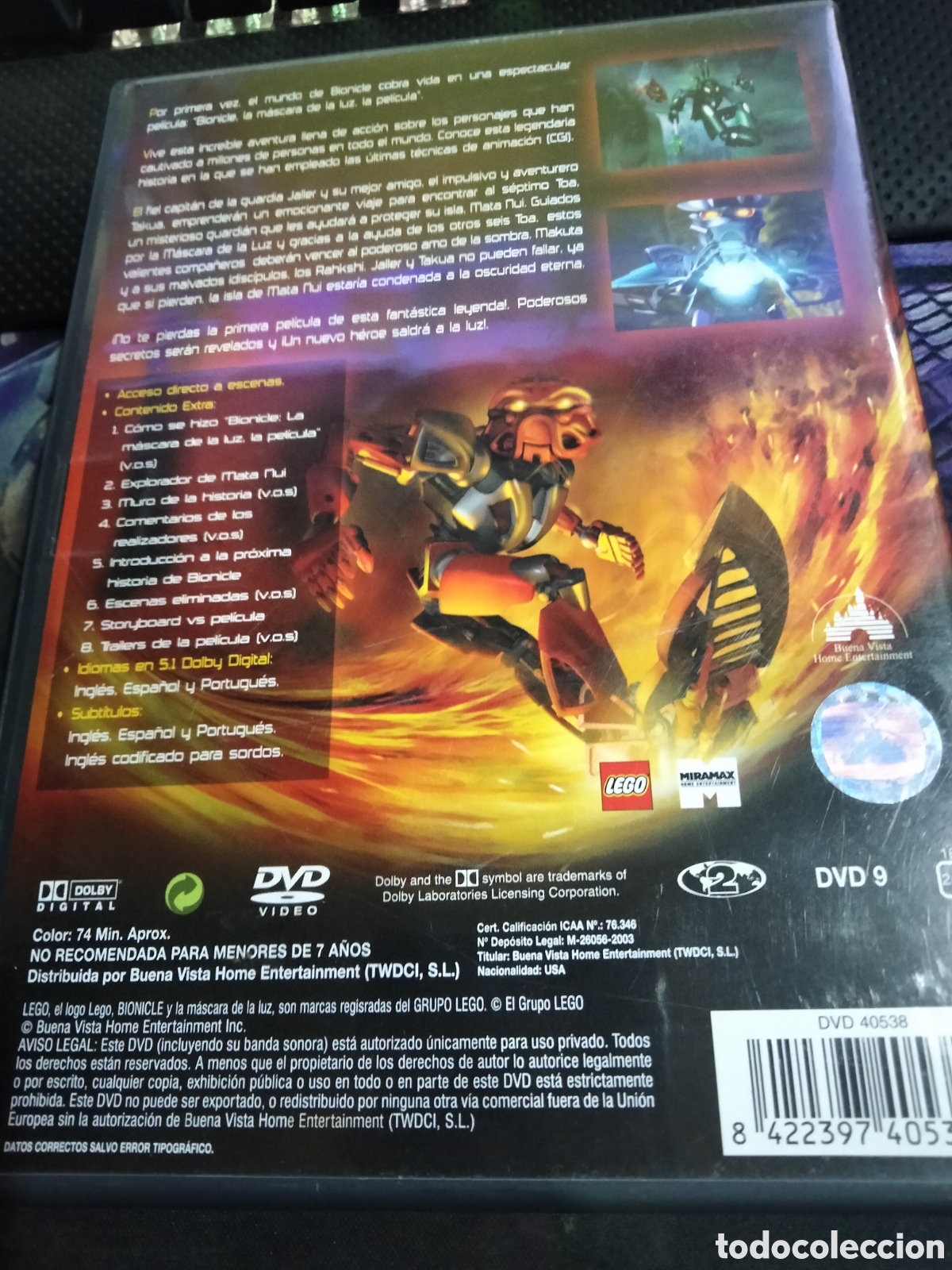 Cine: Bionicle dvd ------ 300 - Foto 2