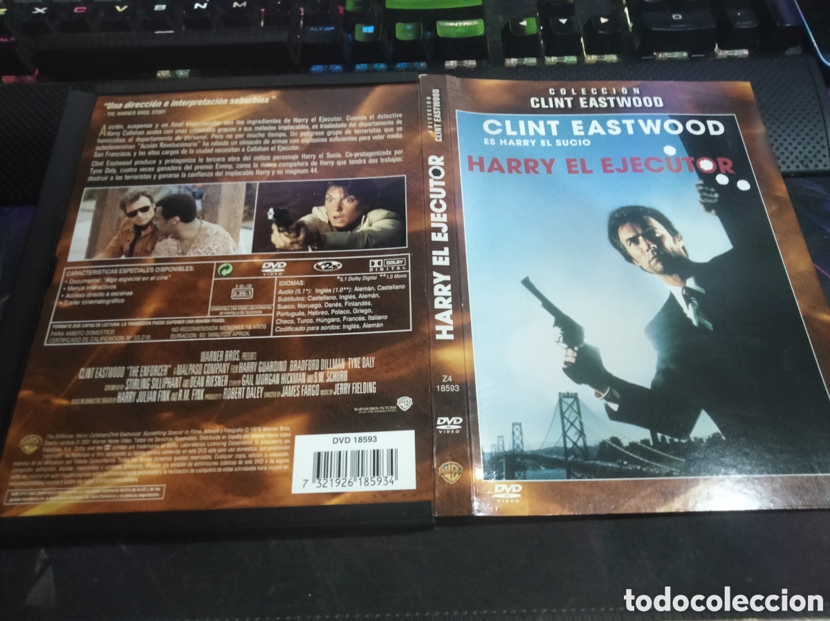 Cine: Caja Harry el ejecutor dvd - Foto 1