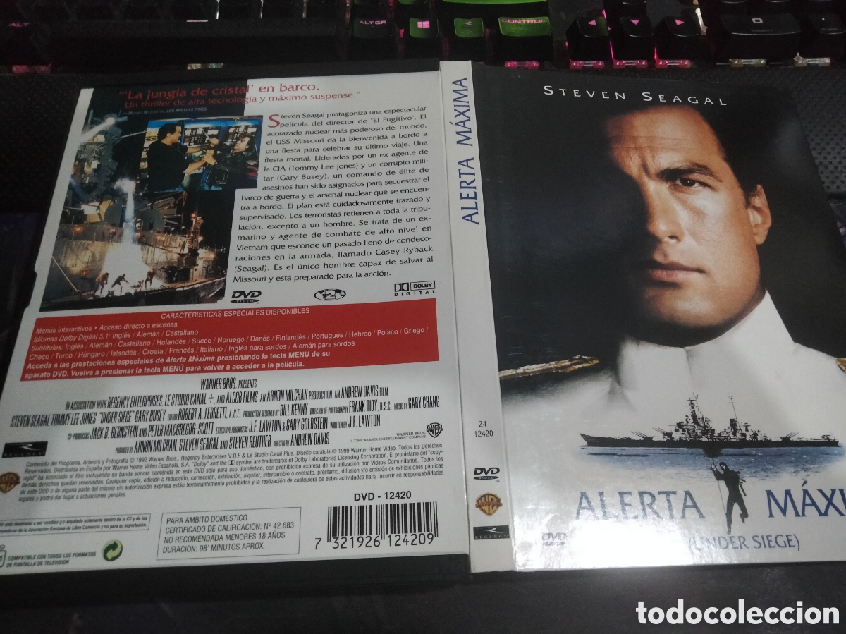Cine: Caja alerta m&aacute;xima dvd - Foto 1