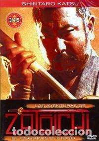 Cine: Las Aventuras de Zatoichi -Shintaro Katsu DVD Nuevo