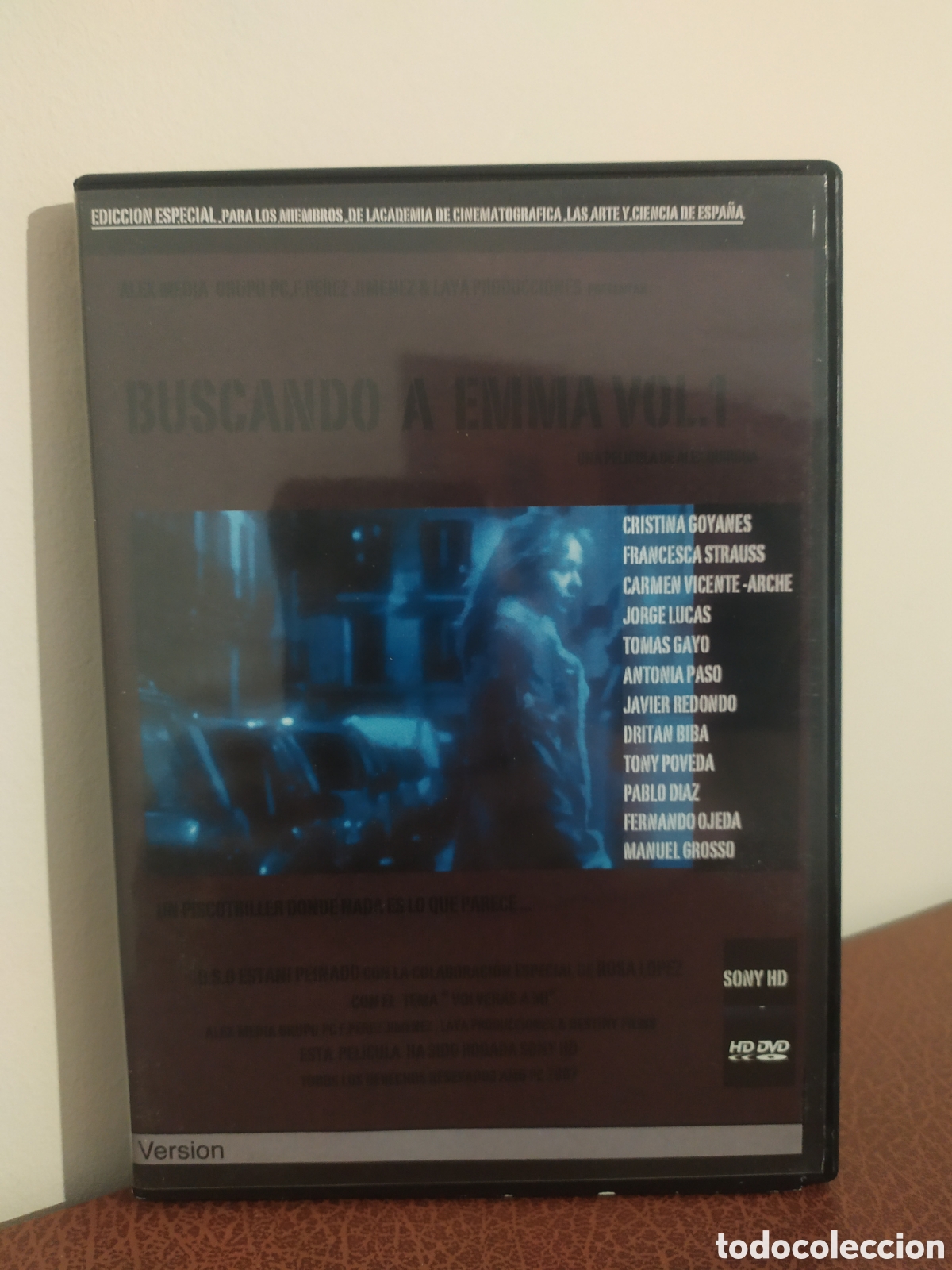 Cinema: DVD BUSCANDO A EMMA VOL 1. EDICI&Oacute;N MIEMBROS DE LA ACADEMIA.