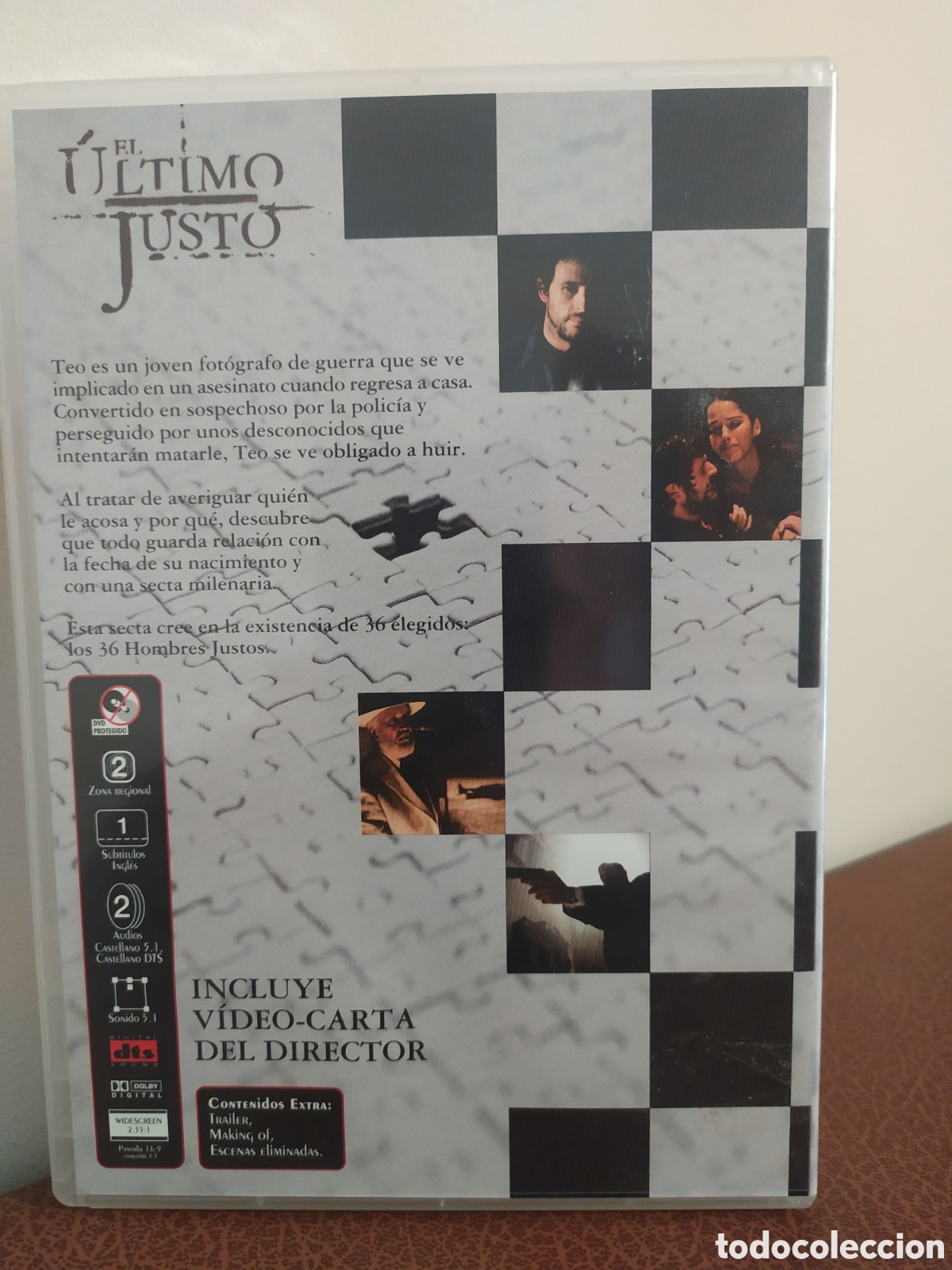 Cine: DVD EL &Uacute;LTIMO JUSTO. - Foto 2