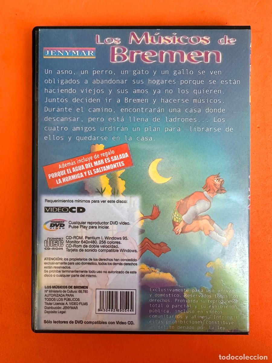 Cine: Los m&uacute;sicos de Bremen (DVD) - Foto 2