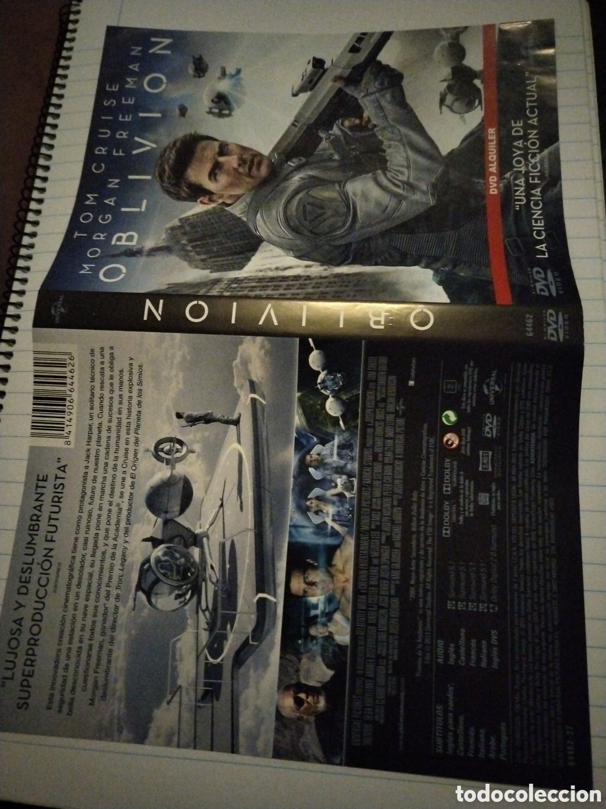 Cine: Oblivion. Caratula original - Foto 1