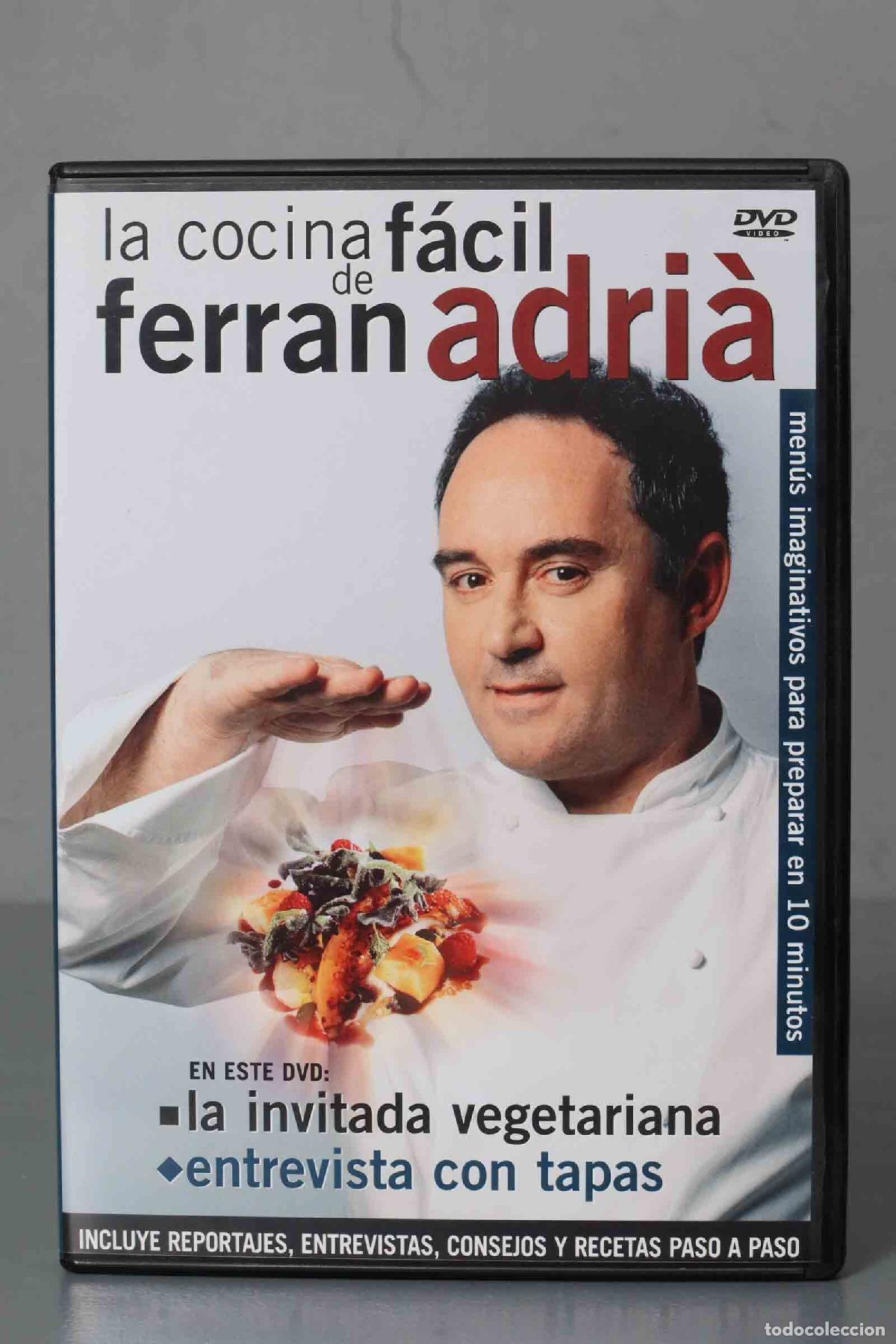 Cin&eacute;ma: DVD. LA COCINNA FACIL DE FERRAN ADRIA. LA INVITADA VEGETARIANA