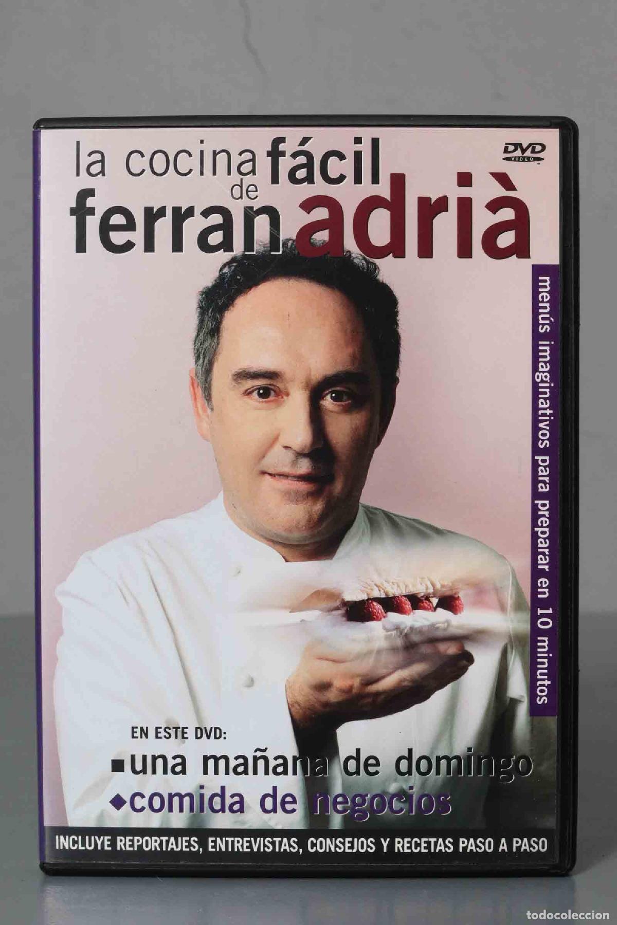 Cin&eacute;ma: DVD. LA COCINA FACIL DE FERRAN ADRIA. UNA MA&Ntilde;ANA DE DOMINGO