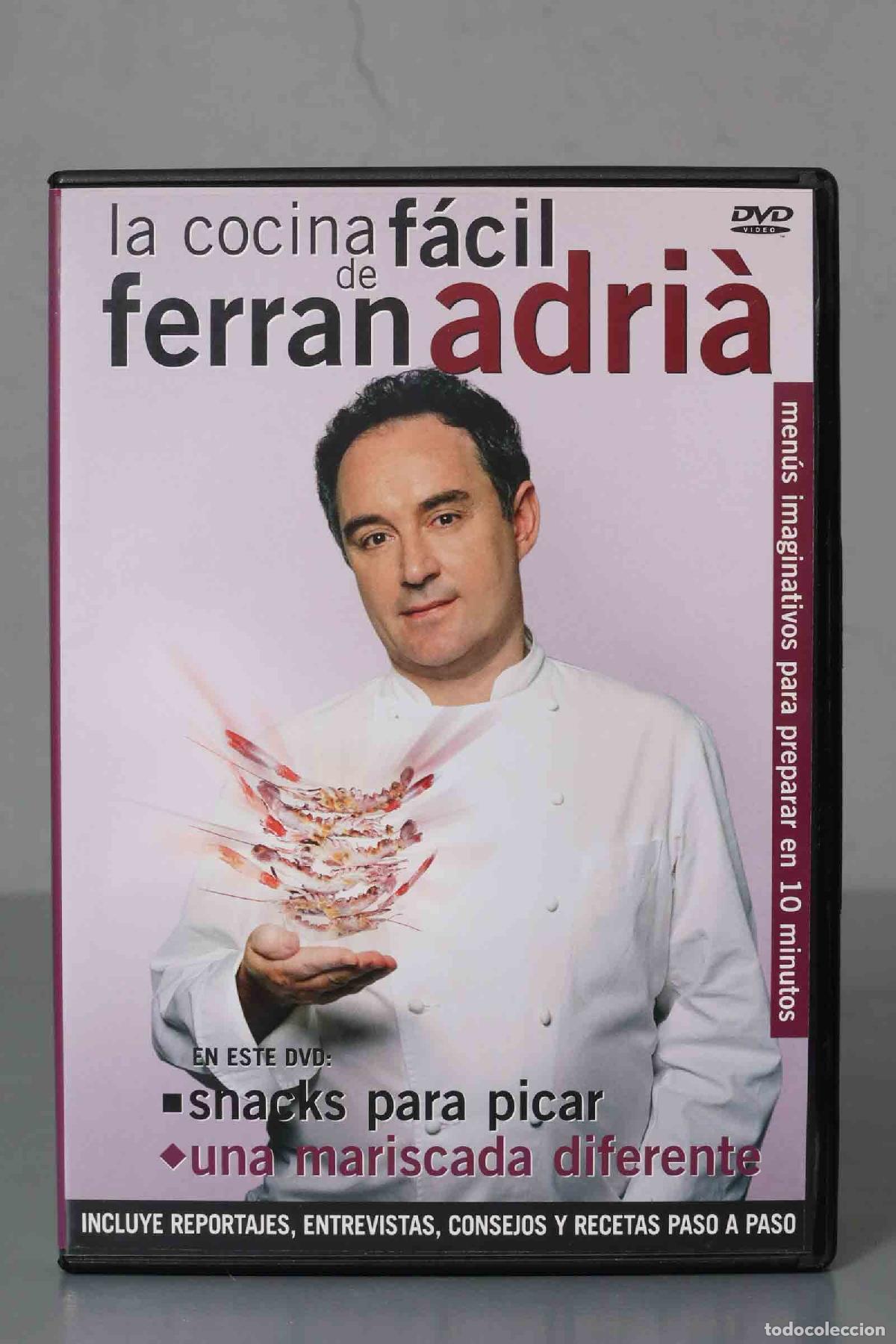 Cin&eacute;ma: DVD. LA COCINA FACIL DE FERRAN ADRIA. SNACKS PARA PICAR