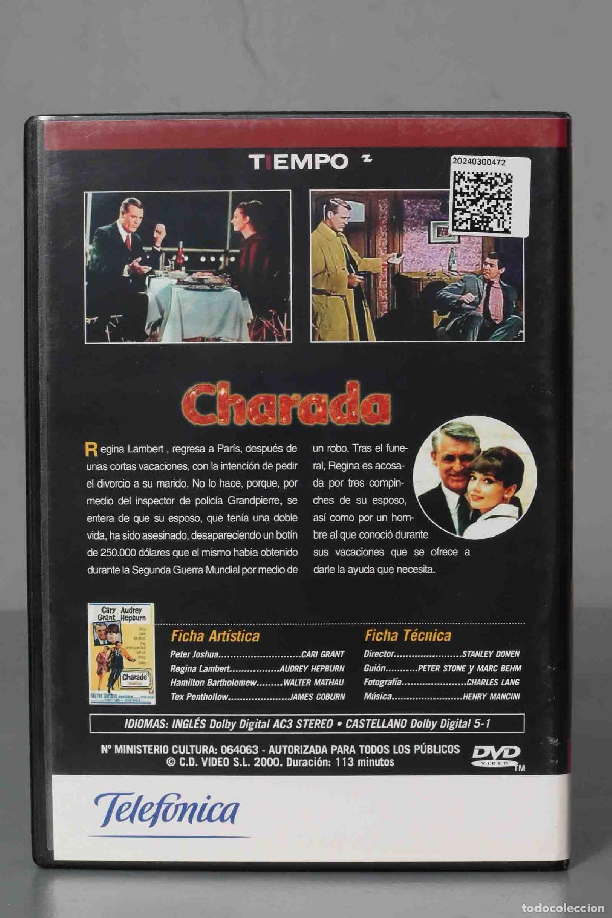 Cine: DVD. CHARADA - Foto 2