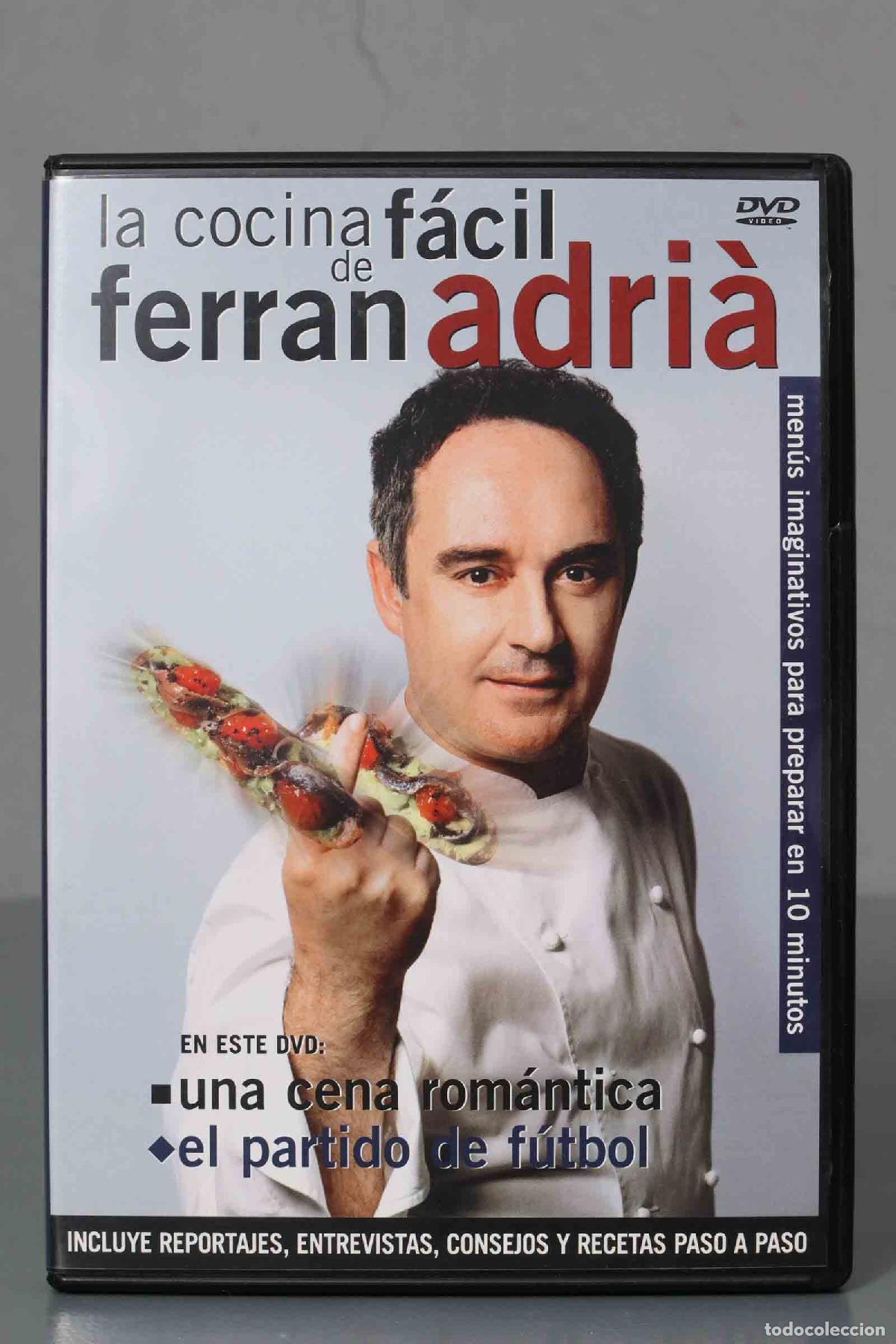 Cin&eacute;ma: DVD. LA COCINA FACIL DE FERRAN ADRIA. UNA CENA ROMANTICA