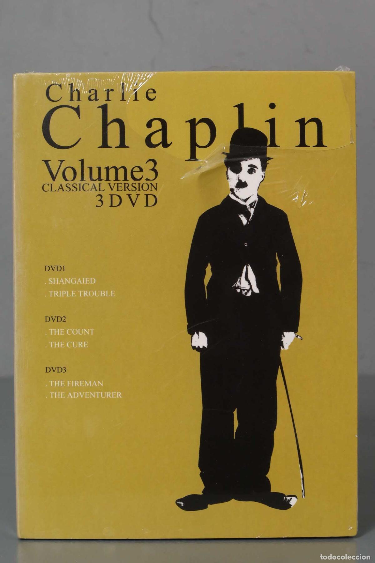 Cine: DVD. CHAPLIN. CLASSICAL VERSION. VOLUME 3. PRECINTADO
