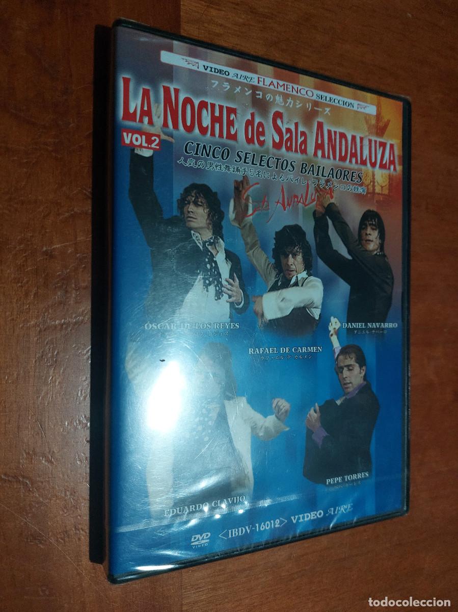 Cin&eacute;ma: LA NOCHE DE SALA ANDALUZA. VOL. 2. CINCO SELECTOS BAILAORES. FLAMENCO. DVD. PRECINTADO