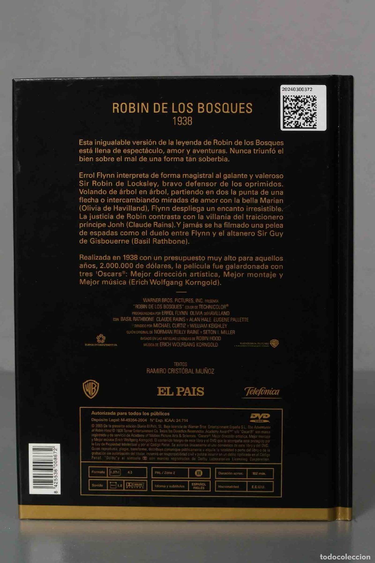 Cine: DVD. ROBIN DE LOS BOSQUES - Foto 2