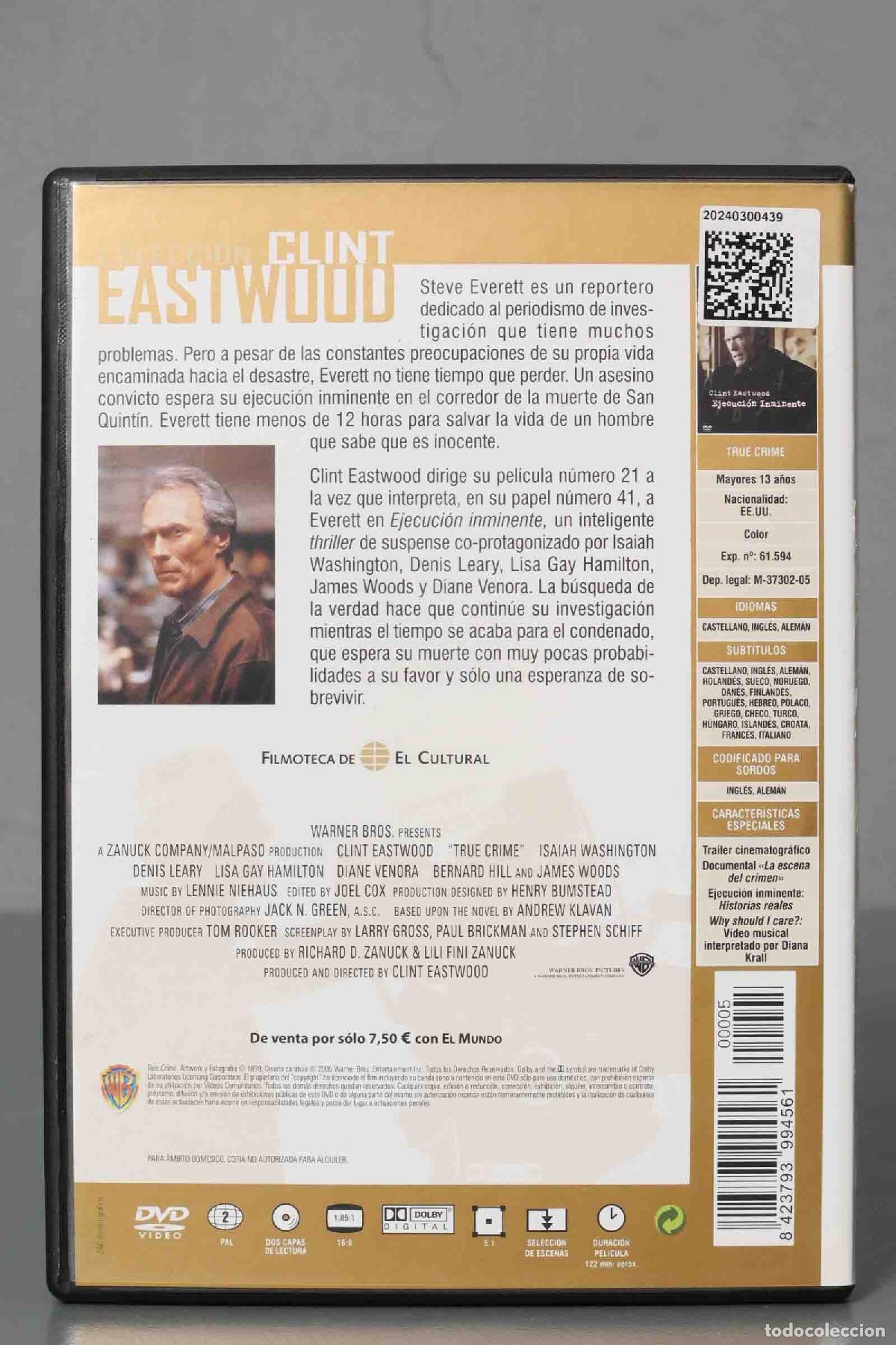 Cine: DVD. EJECUCION INMINENTE - Foto 2