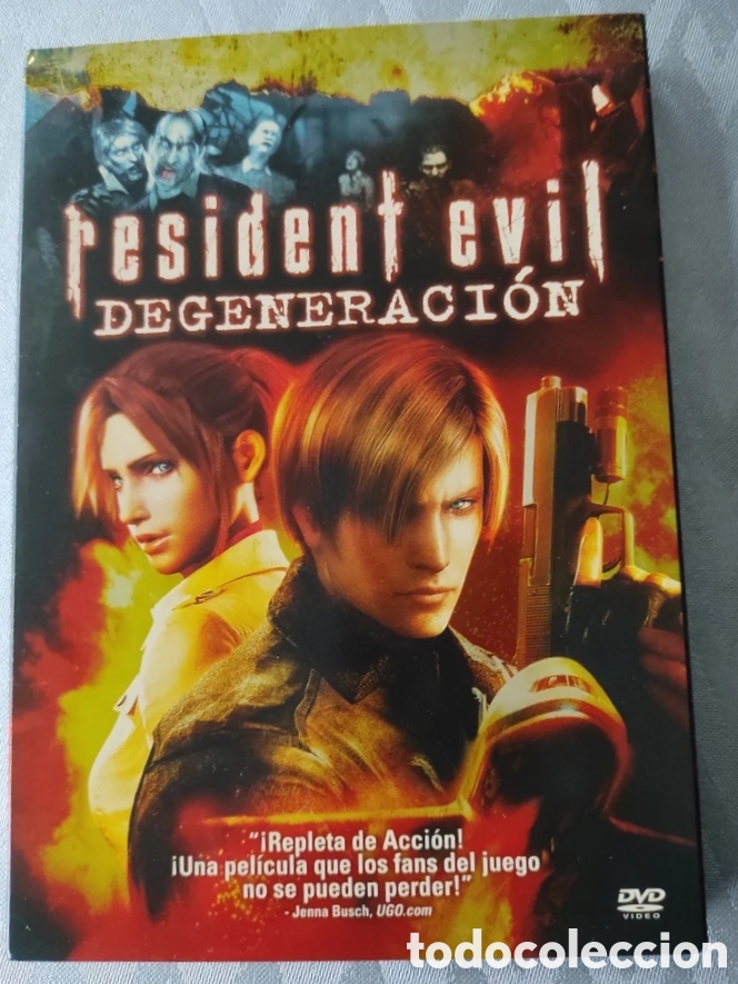 Cine: Resident Evil Degeneraci&oacute;n DVD Resident Evil