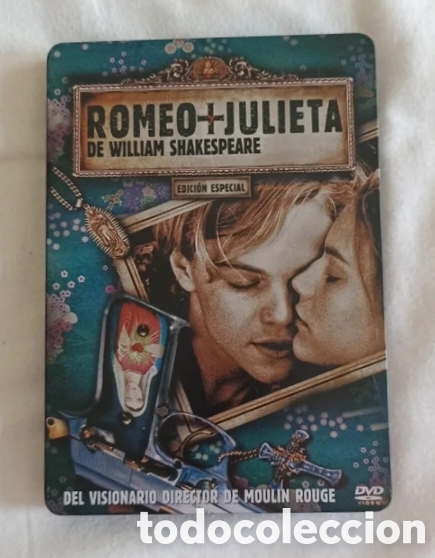 Cine: Romeo + Julieta Steelbook Romeo y Julieta Edici&oacute;n Met&aacute;lica