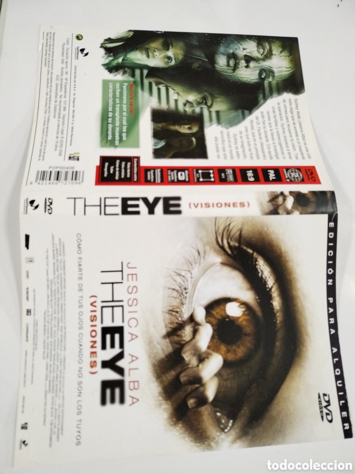 Cinema: The Eye. Caratula original