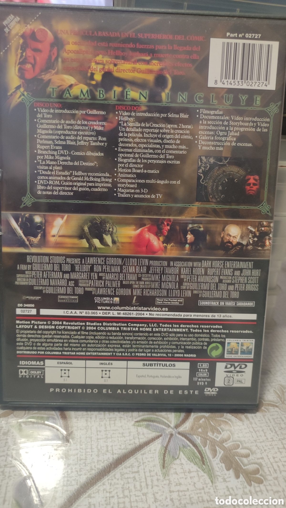 Cine: DVD Hellboy dvd. . . - Foto 3