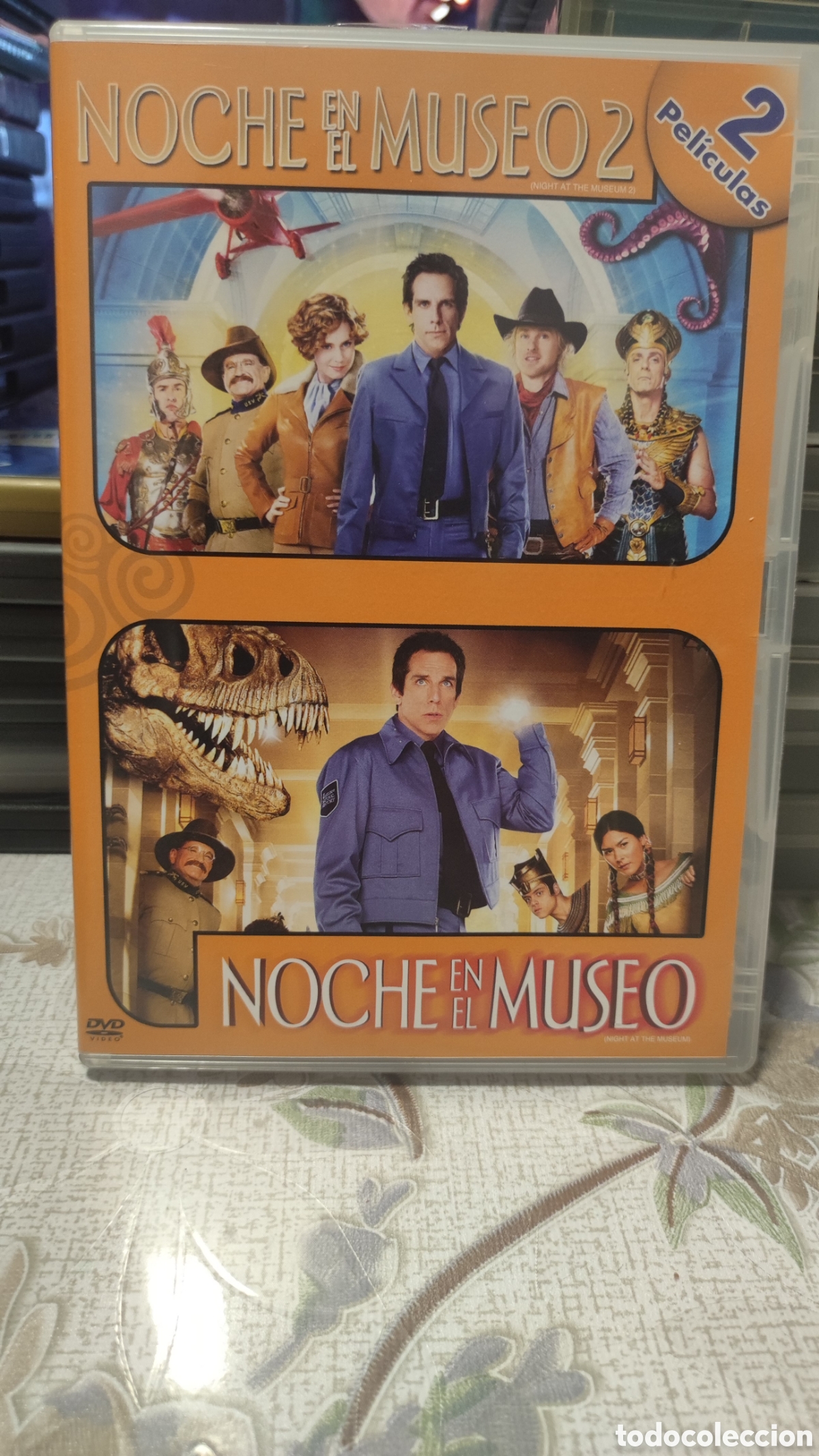 Cine: Noche en el Museo 1y2, dvd
