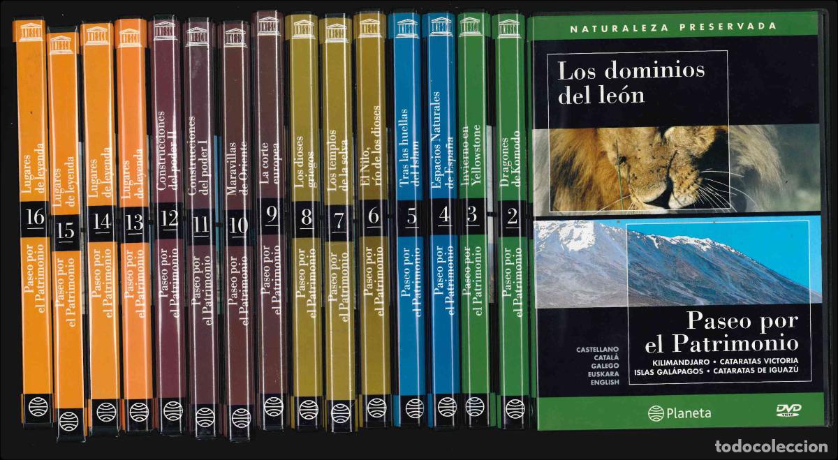 Cine: Paseo por el Patrimonio. 16 DVD. Planeta