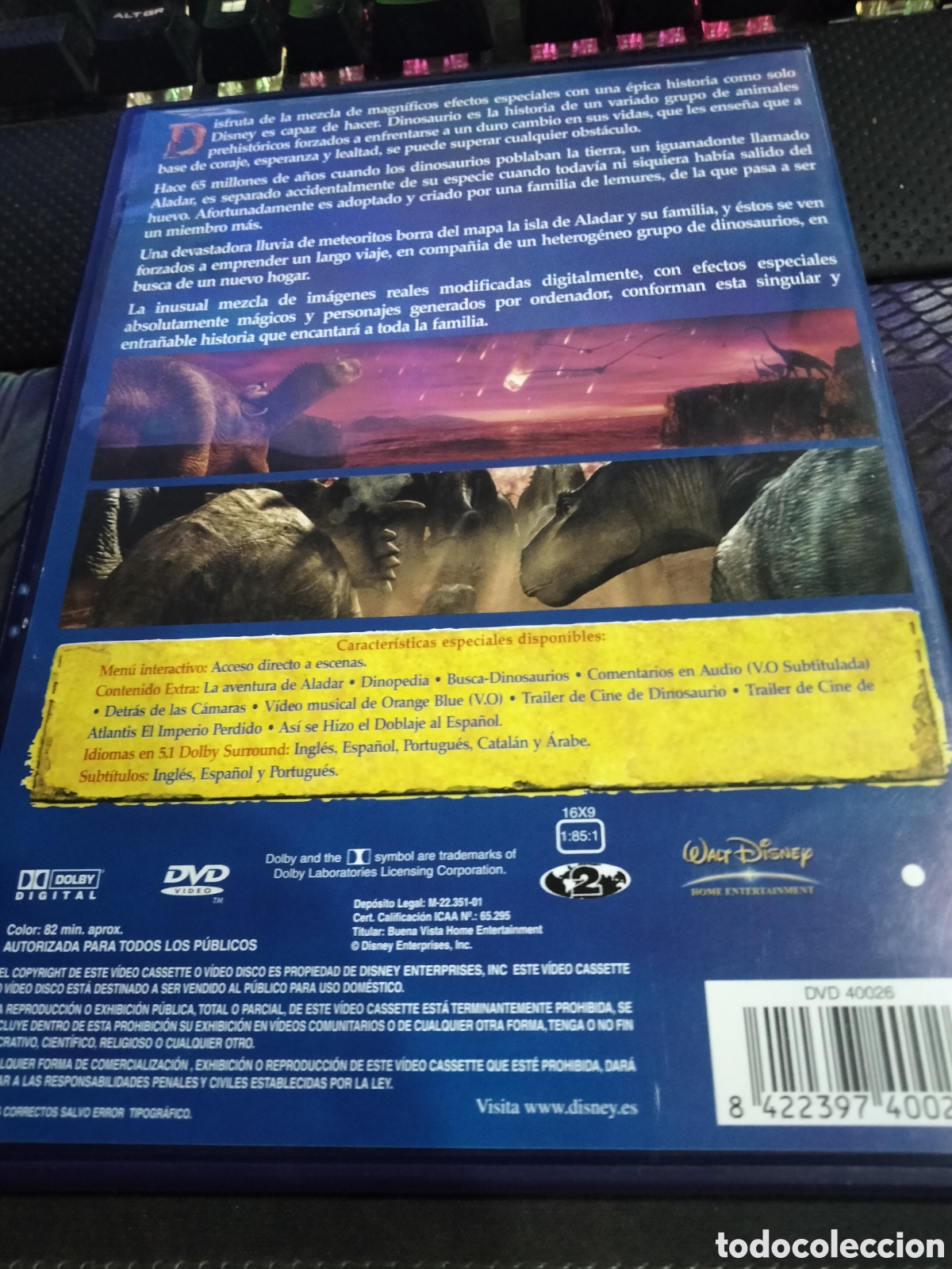 Cine: Dinosaurio dvd ------ 241 - Foto 2